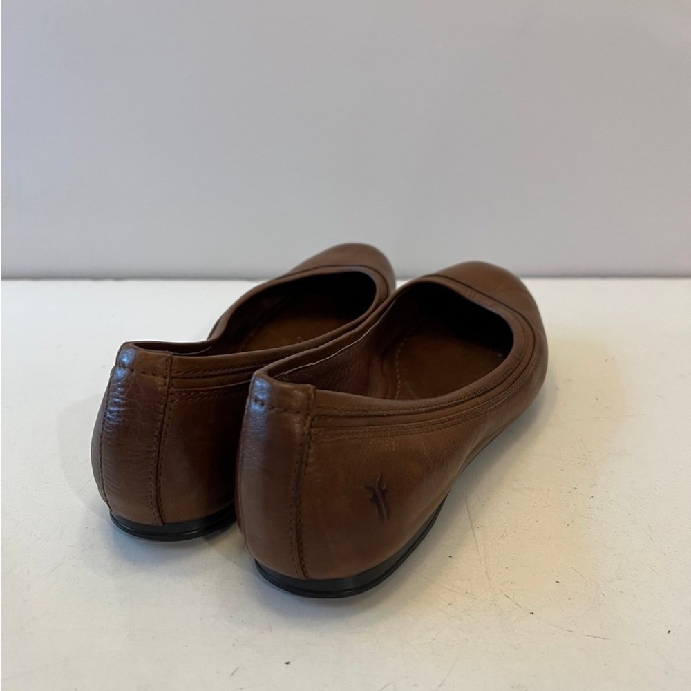 Frye Agnes Brown Ballet women’s flats size 6.5 - Picture 6 of 10